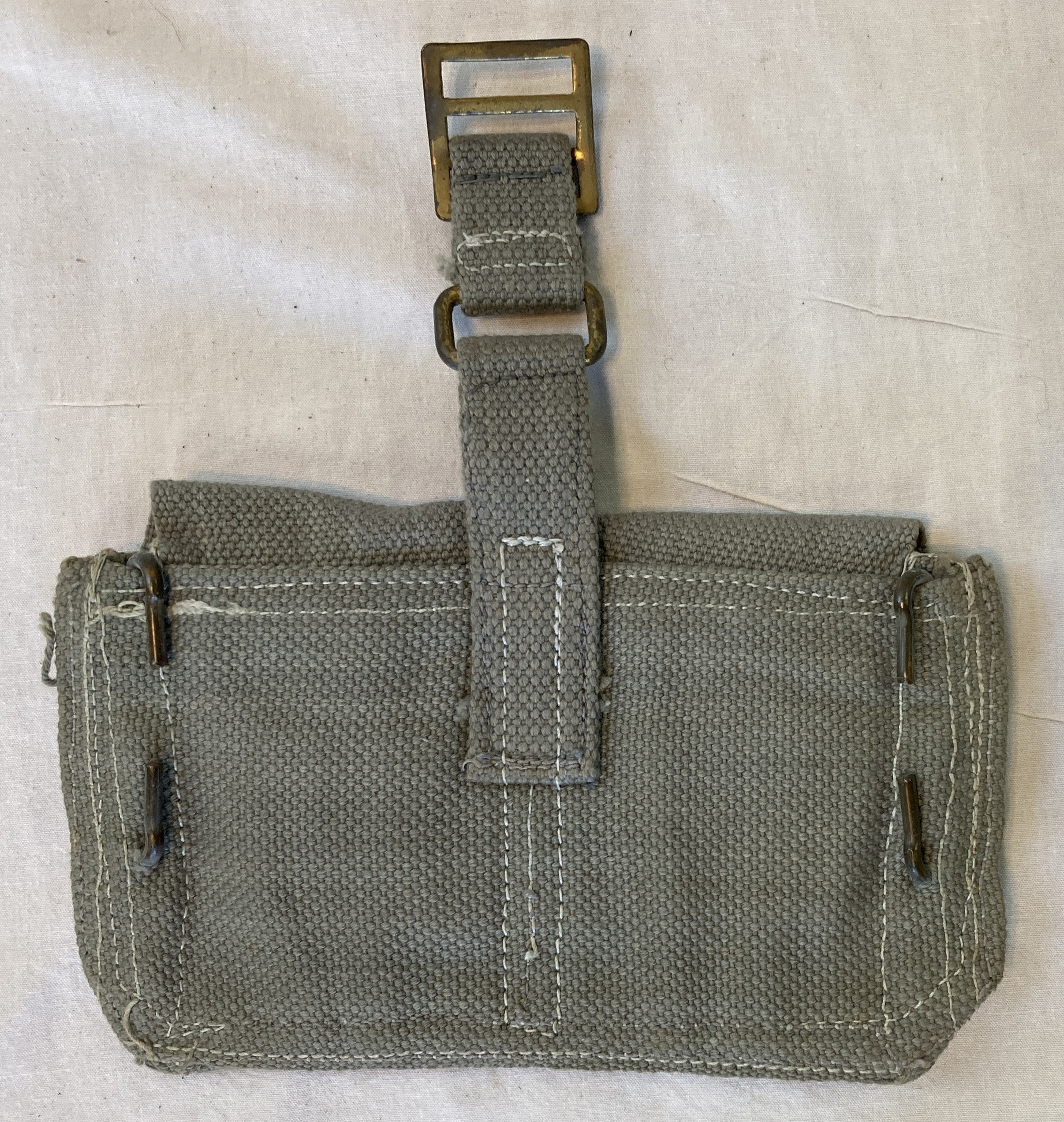 P37 2-Pocket Cartridge Carrier Blue-Gray Belgium Post-WWII