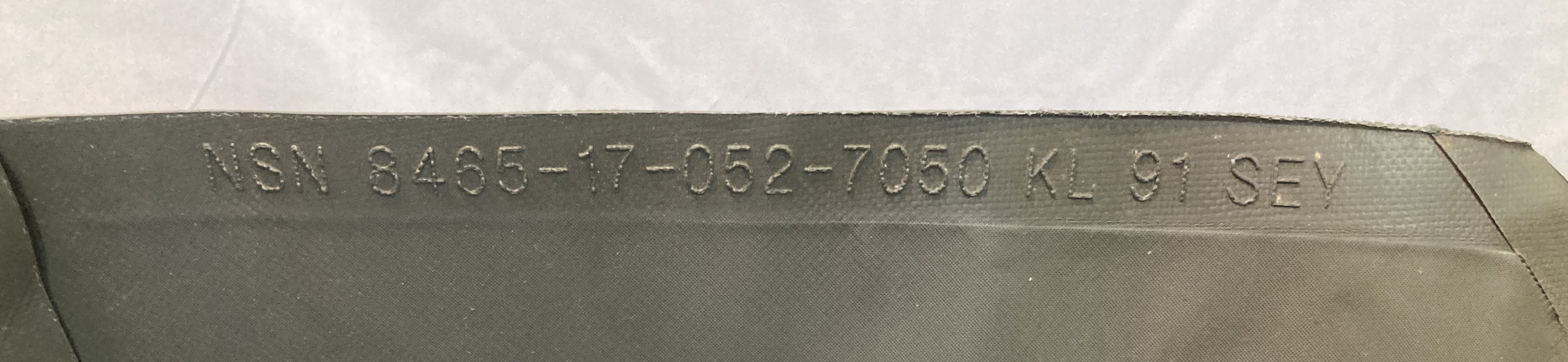 M78 Small Pack, Dutch, 1937 Pattern Web Equipment