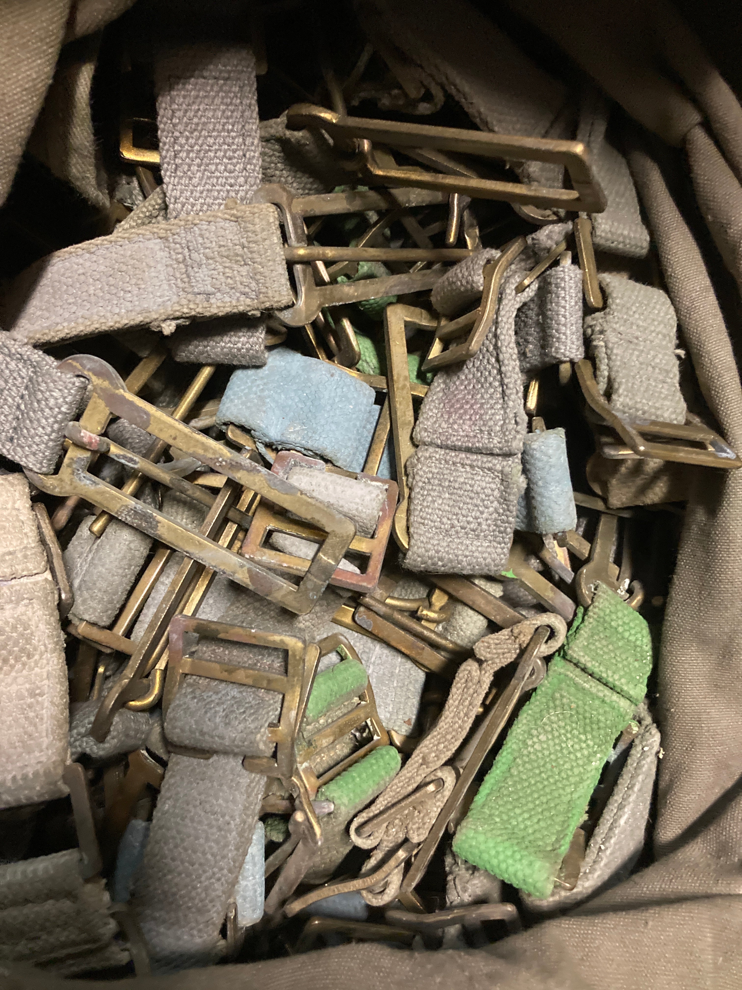 P37 Brace Adapter Blue Belgium Post-WWII