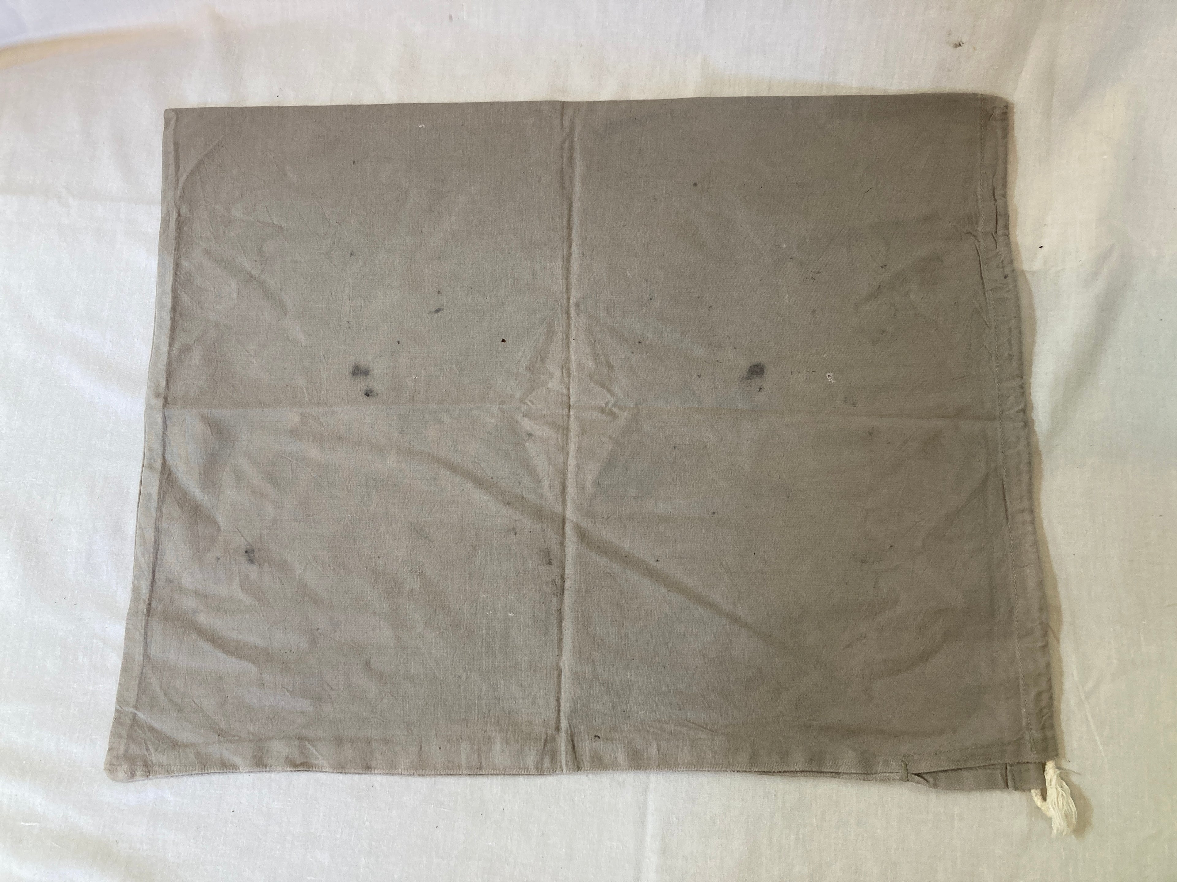Vintage German Army Bundeswehr Shoe and Personal Effects Bag