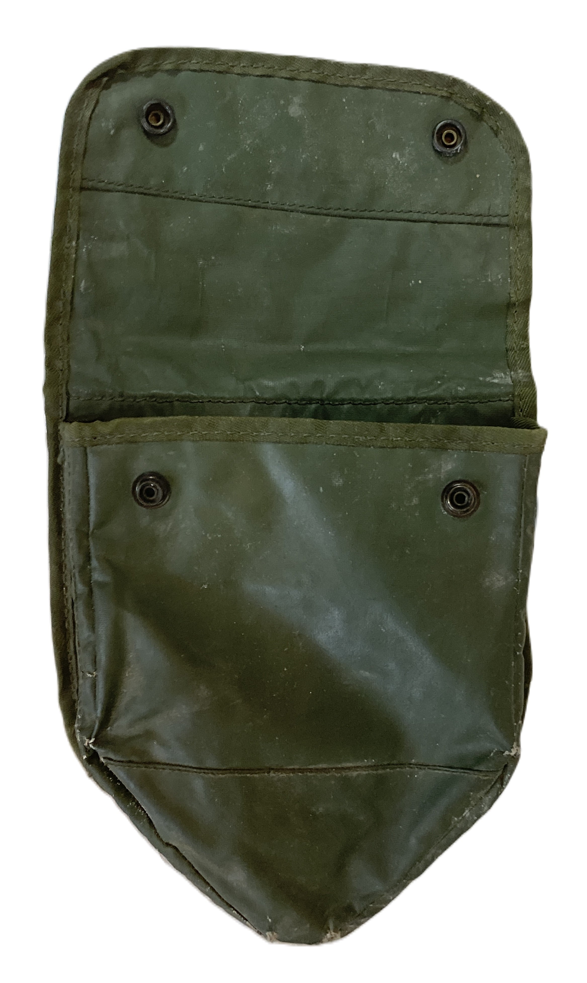 M71 Tri-Fold Shovel Cover Green Belgian Cold War Era