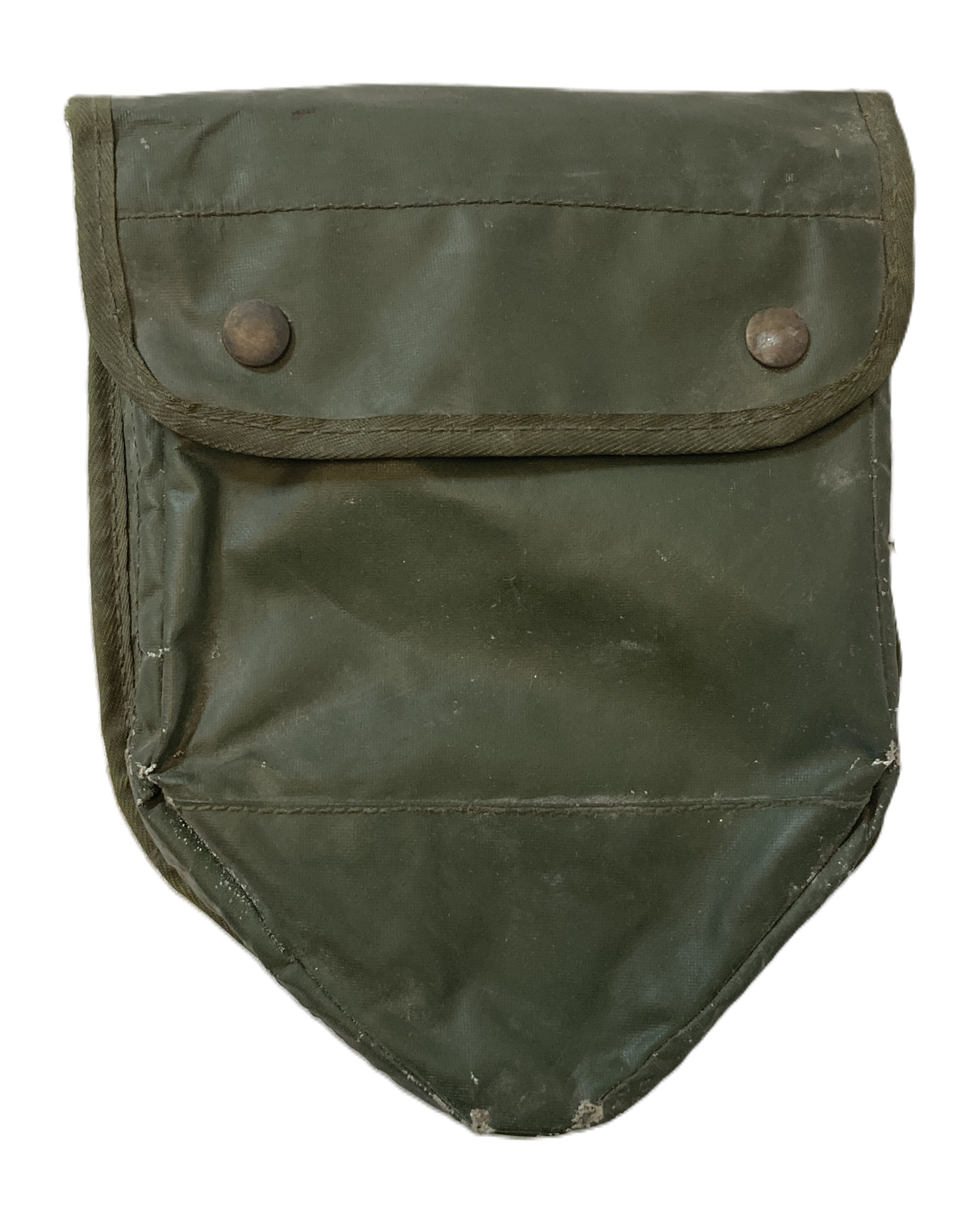 M71 Tri-Fold Shovel Cover Green Belgian Cold War Era