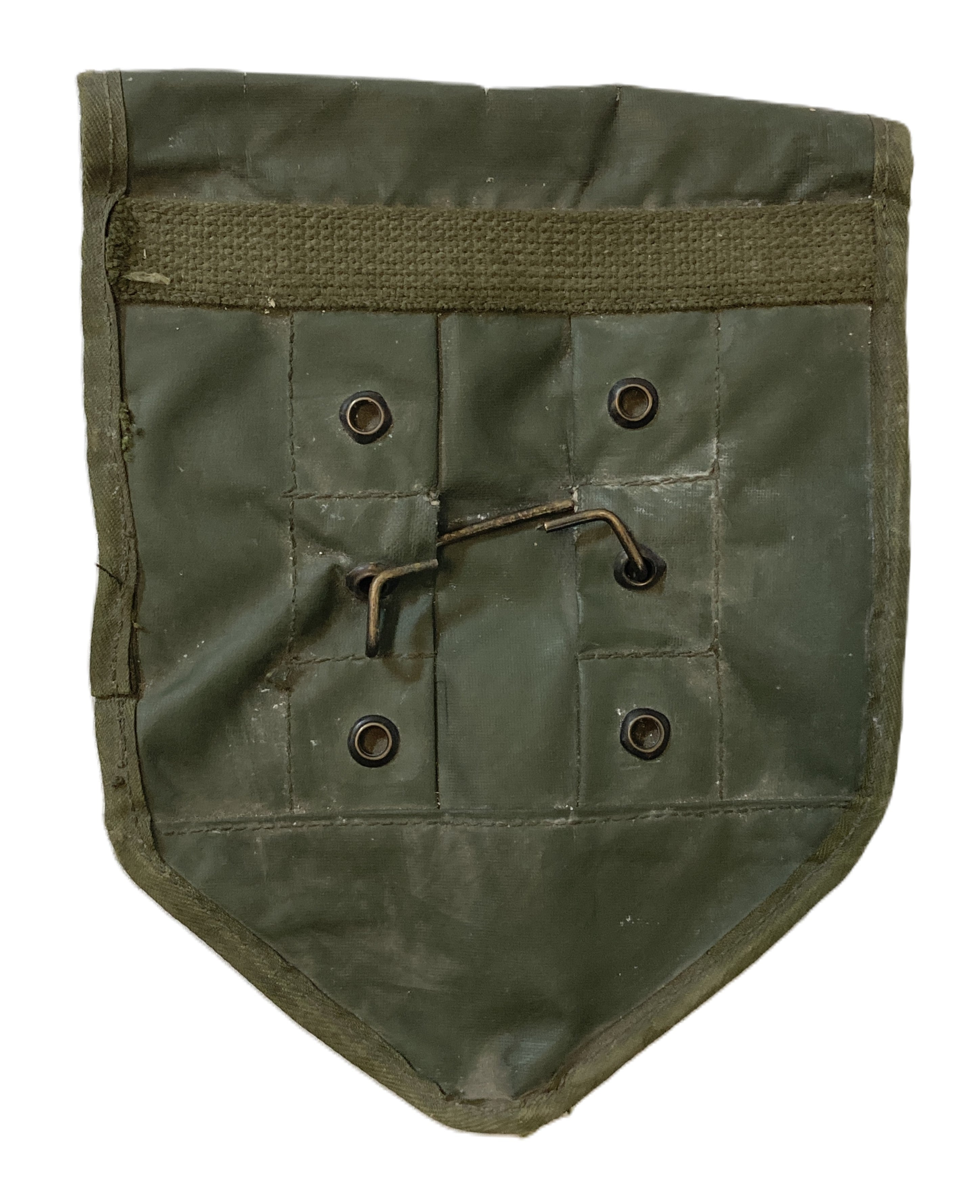 M71 Tri-Fold Shovel Cover Green Belgian Cold War Era