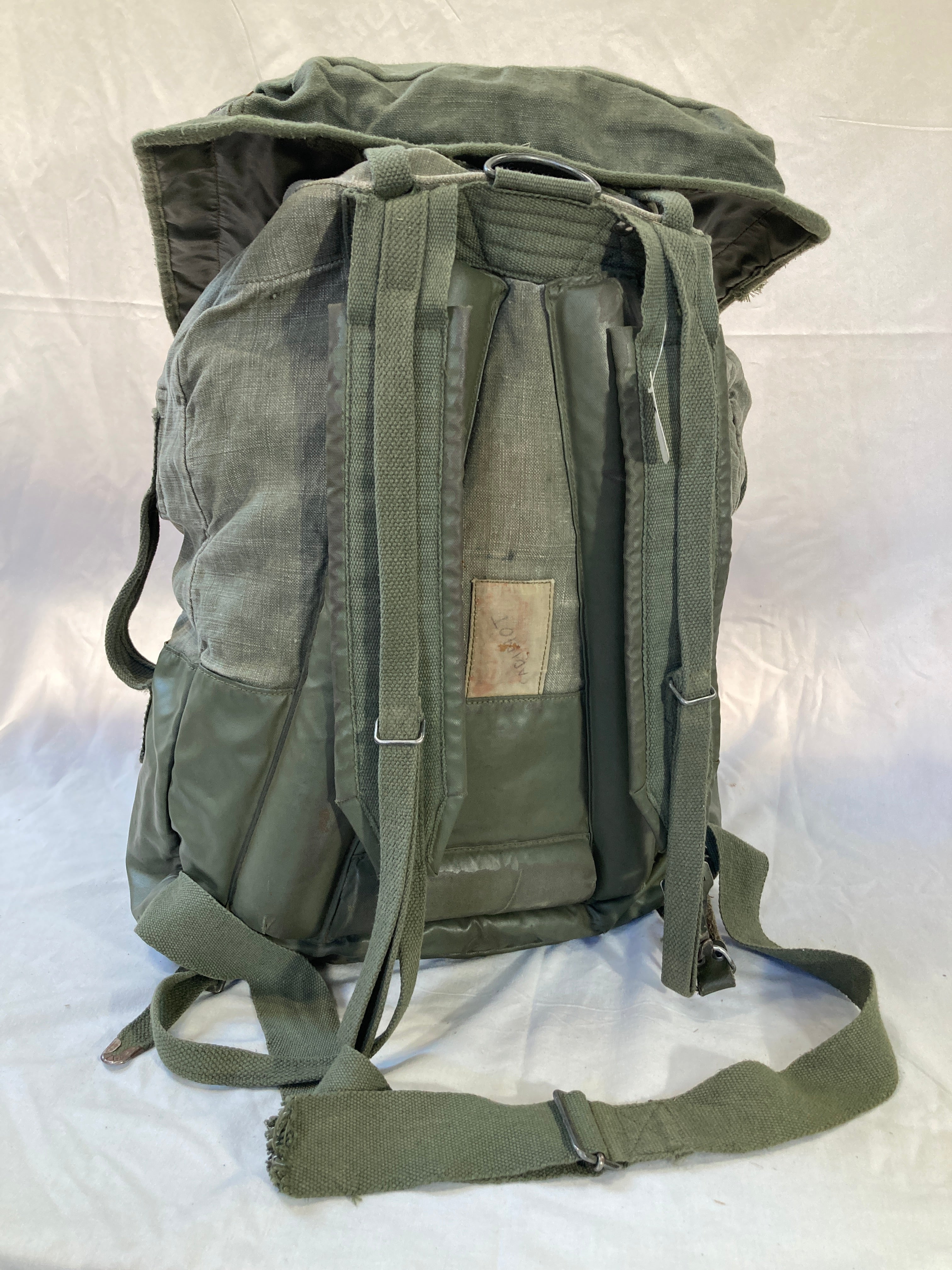 francesca's army green mini backpack French Military Green Canvas Rucksack – camoLOTS.com