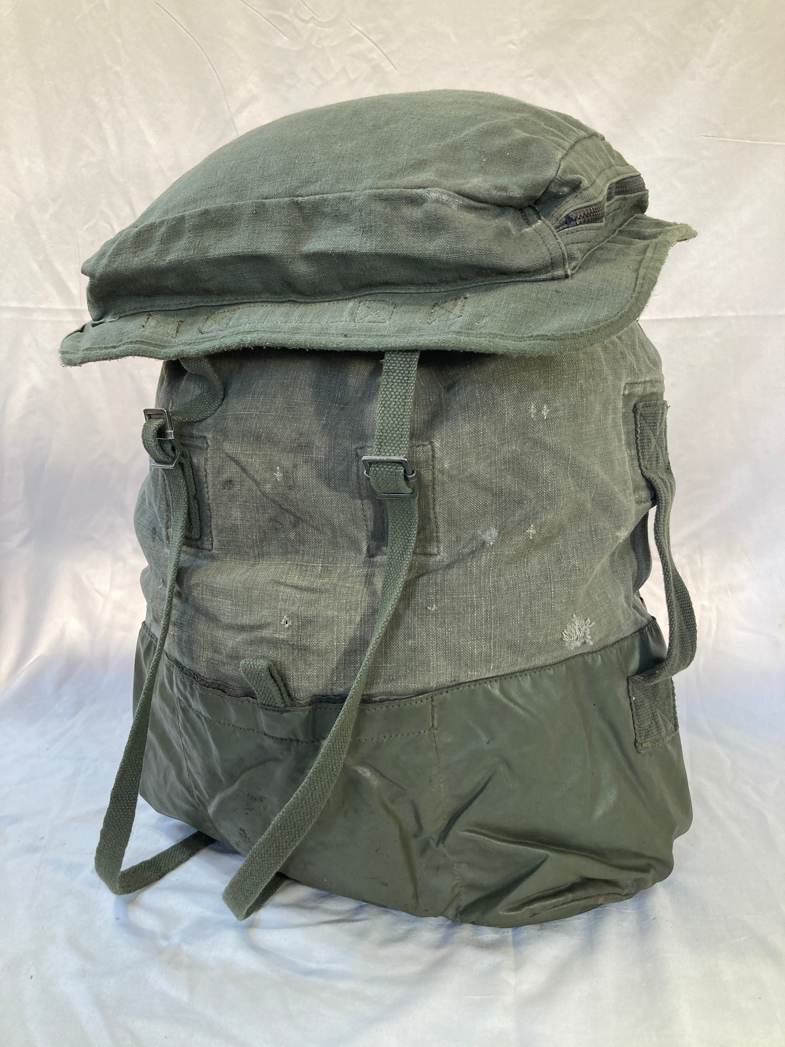 francesca's army green mini backpack French Military Green Canvas Rucksack – camoLOTS.com