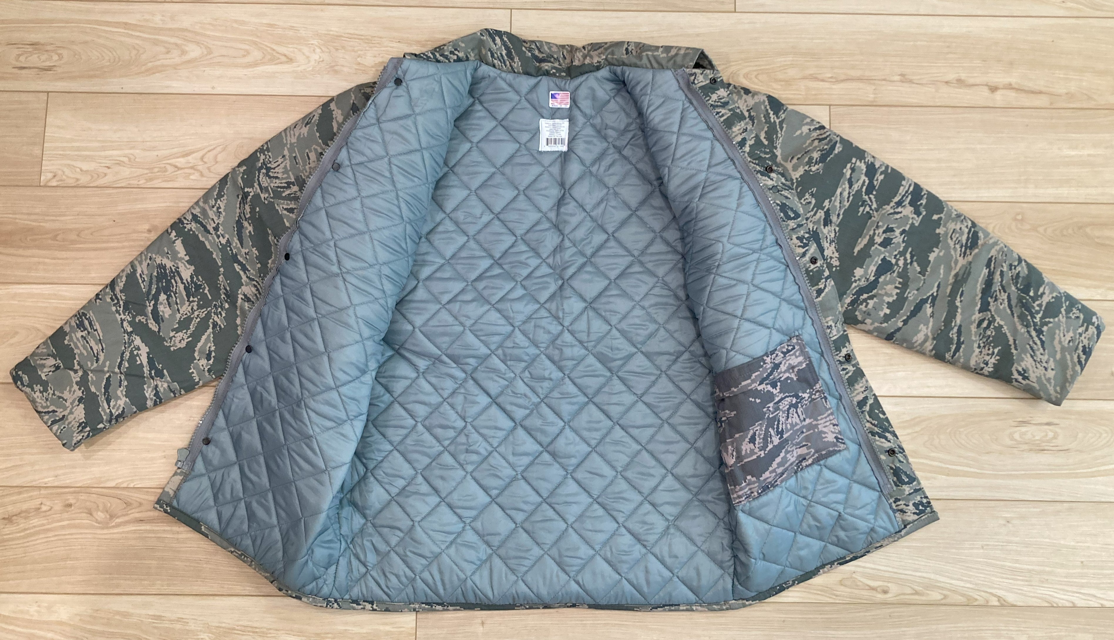 Dakota Outerwear Co. Chore Parka ABU Digital Tiger Stripe Camo