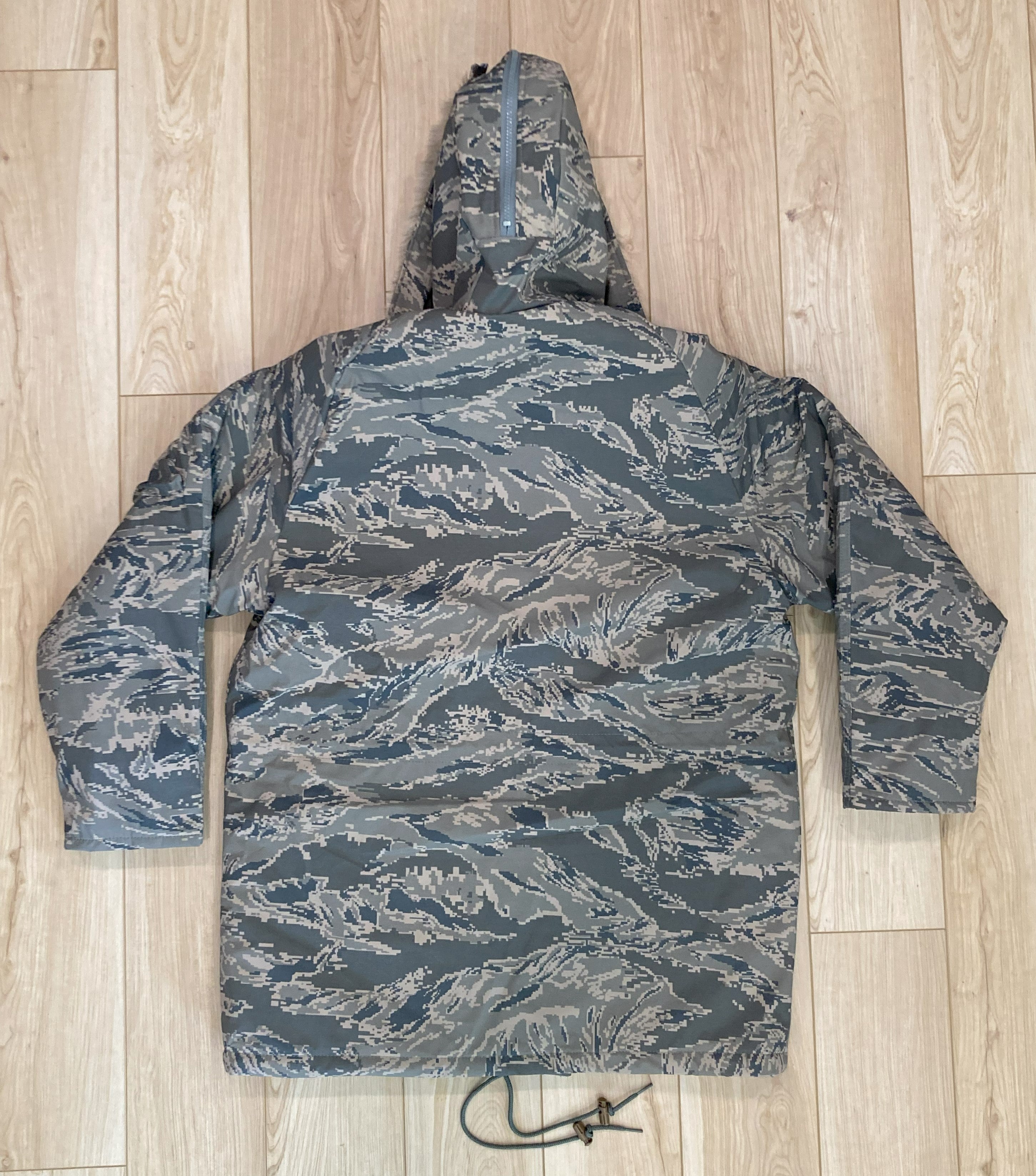 Dakota Outerwear Co. N-3B Parka ABU and Woodland Camouflage with Faux Fur Lined Hood