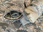 Dakota Outerwear Co. N-3B Parka ABU and Woodland Camouflage with Faux Fur Lined Hood
