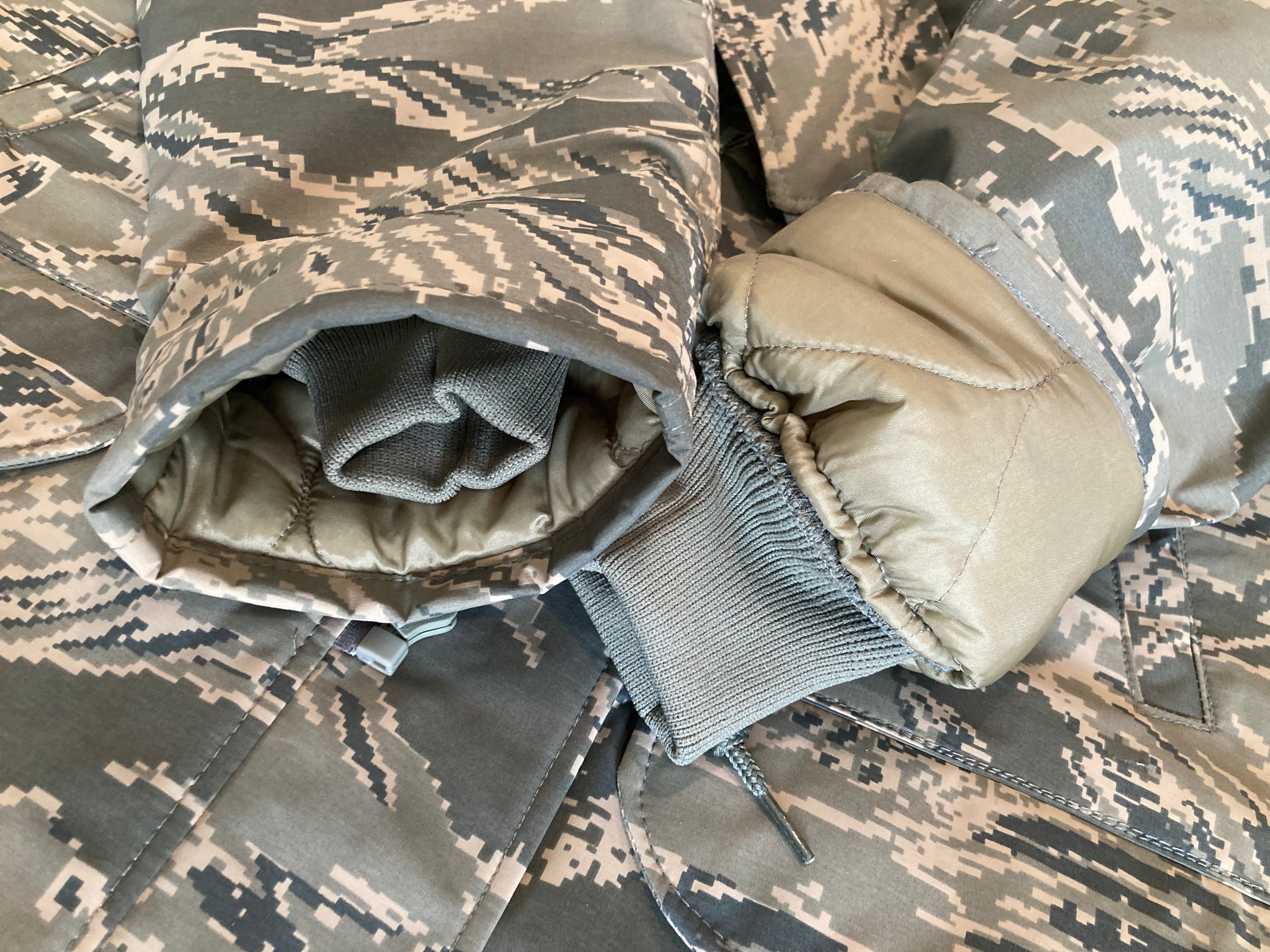 Dakota Outerwear Co. N-3B Parka ABU and Woodland Camouflage with Faux Fur Lined Hood