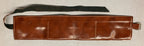Leather Concealed Travel Belt Bag / Brown