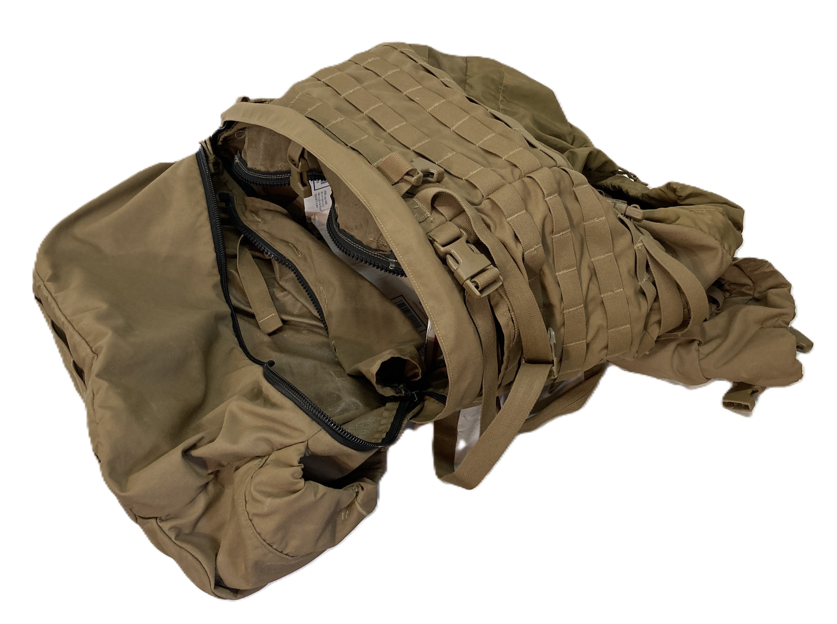 USMC FILBE Coyote Brown Rucksack Backpack (no frame) – camoLOTS.com