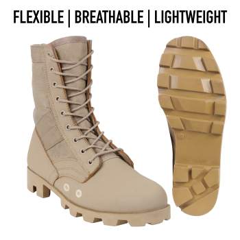 Military Style Jungle Boots 8"