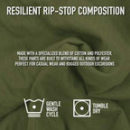 Vintage Style Vietnam Rip-Stop Fatigue Pants