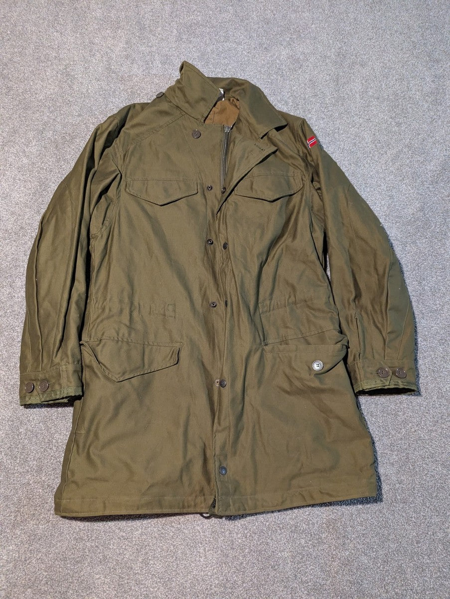 Vintage Norwegian Army M75 Military Field Jacket