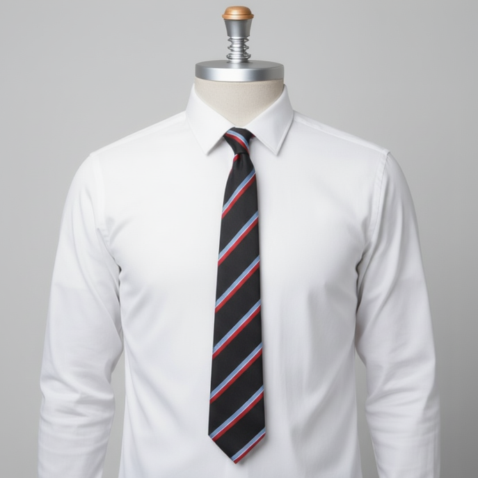 Military Striped Tie