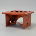 Orange Single Burner Folding Stove