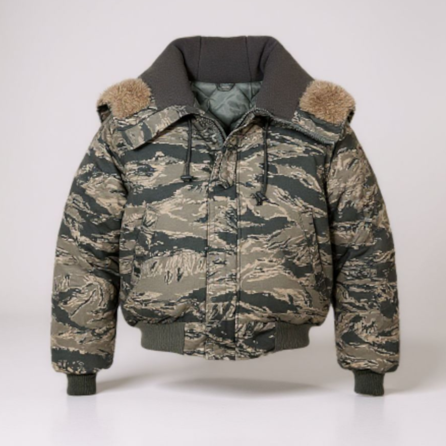 Dakota Outerwear Co. N-2B Parka ABU Camo with Faux Fur Lined Hood Dakota Outerwear Co. N-2B Parka ABU Camo with Faux Fur Lined Hood