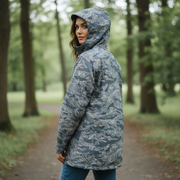Dakota Outwear ABU迷彩　N3-B Sサイズ Dakota Outerwear Co. N-3B Parka ABU and Woodland Camouflage with