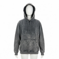 Fleece Mineral Wash Hoodie Grey *Limited*