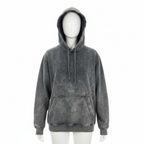 Fleece Mineral Wash Hoodie Grey *Limited*