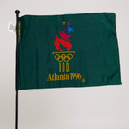 Emerson 1996 Atlanta Olympics Pennant Flag, 17" x 12"
