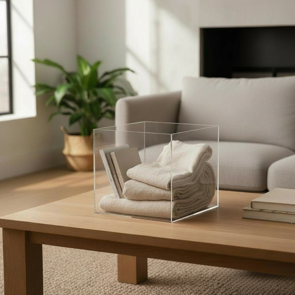 C. Wonder Clear Acrylic Cube Display Case