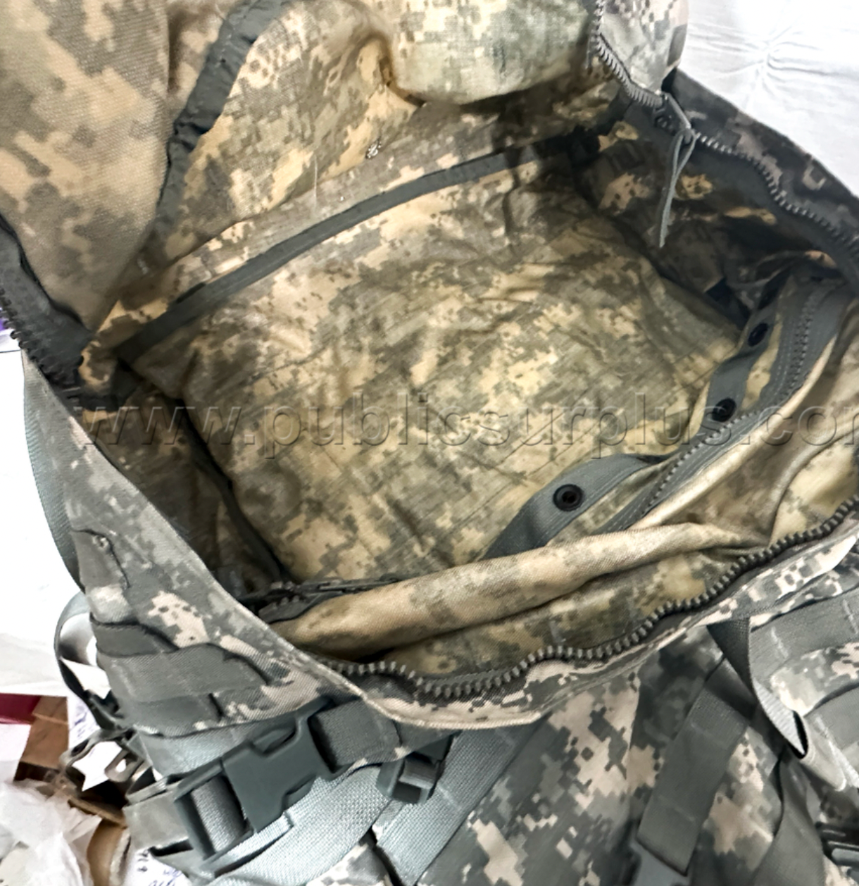 MOLLE Large ACU Field Pack and Frame USGI 8465-01-523-6276