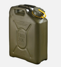 Scepter Genuine 5 Gallon Jerry POL Can / 20 L Olive Drab Military Fuel Can (MFC) - *Vintage*