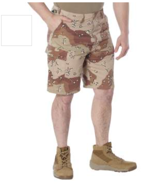 Tactical Camo BDU Shorts – Durable Military Cargo Shorts
