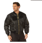 MA-1 Flight Jacket with Patches