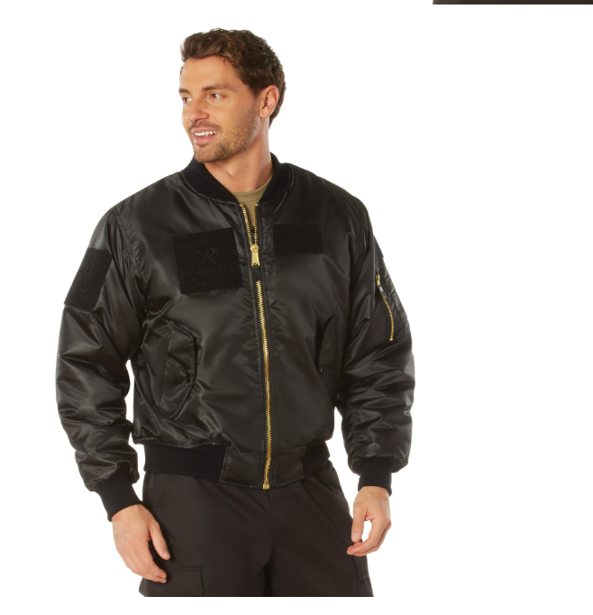 MA-1 Flight Jacket with Patches