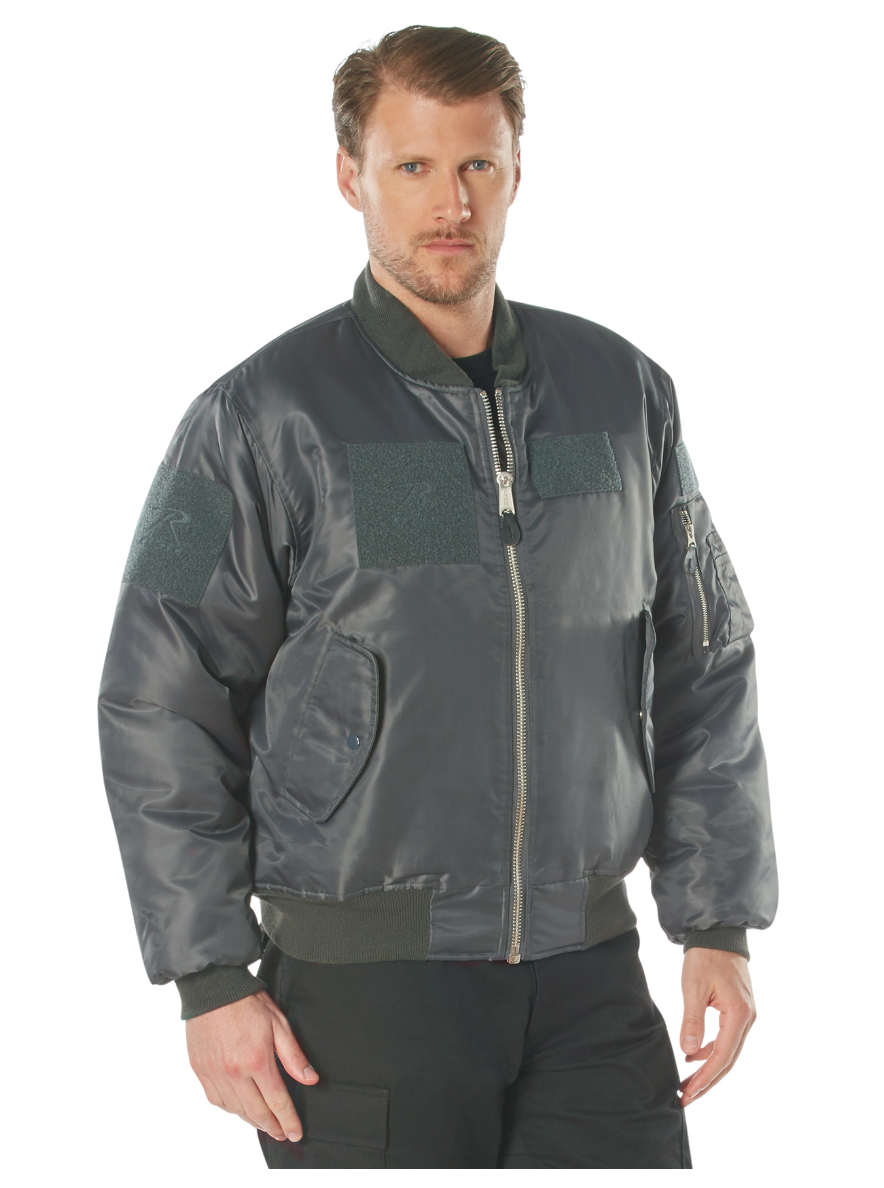 MA-1 Flight Jacket with Patches