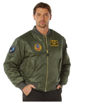MA-1 Flight Jacket with Patches