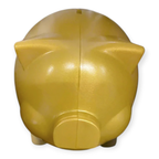 Small Gold Piggy Bank