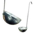 Vintage Military Issue Stainless Steel Ladle / 6 oz.