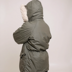 Vintage US GI Military N3B Arctic Snorkel Parka with Fur Trim Hood