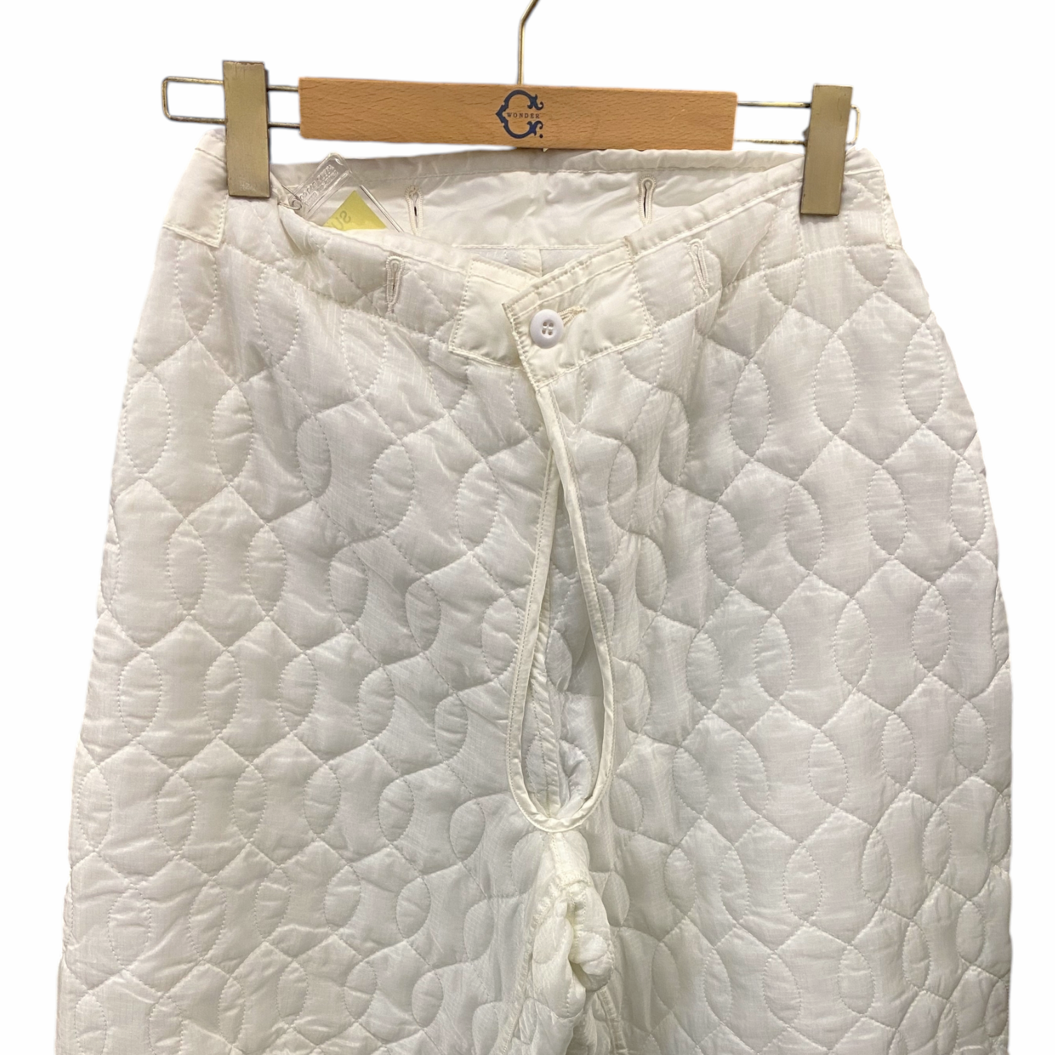 Vintage US Military M65 Quilted Pants Liner White Arctic Snow