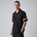 Short Sleeve Work Shirt with Reflective stripes / Unissued