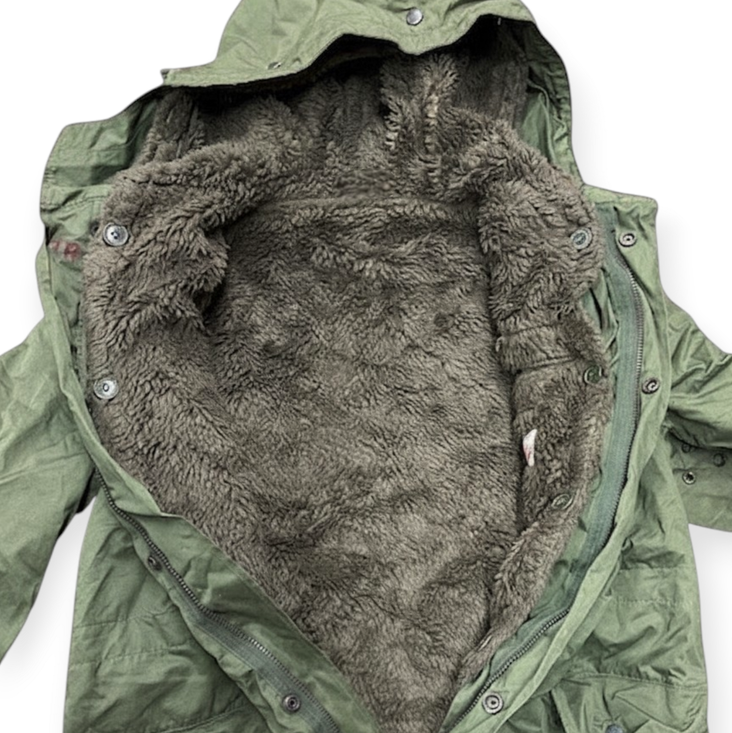 Vintage Belgian Army Parka
