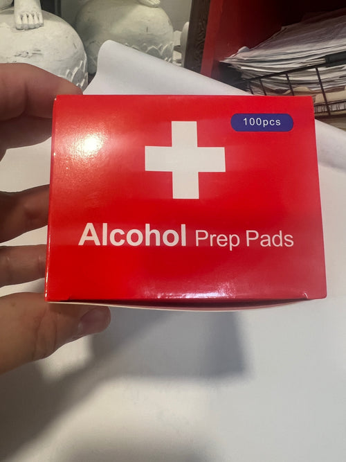 (4 Pack) New Alcohol Prep Pads, Box of 100 pads *Weekend Special*