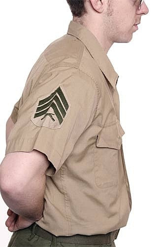 army short sleeve dress uniform AGSU Male Officer Short Sleeve Shirt