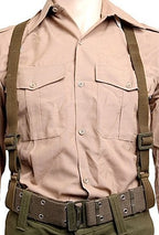 P64 Y-Strap Field Suspender Green Canadian Cold War Era