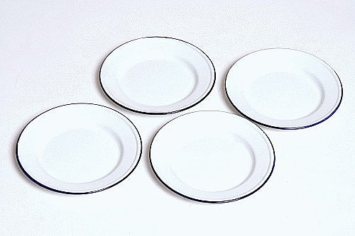 Vintage Enamel Eating Dish