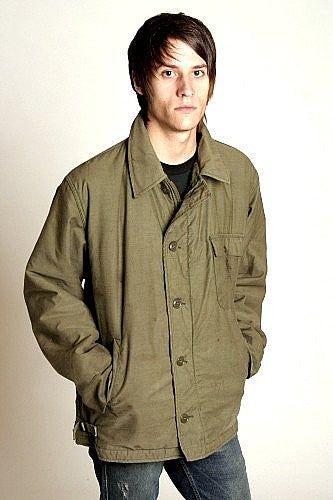 Vintage Authentic US Navy A2 Deck Jacket *Rare* – camoLOTS.com