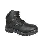 Poseidon Waterproof Black Leather Composite Toe Work Boot