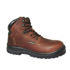 Poseidon Waterproof Brown Leather Work Boot – Men's Sizes 7–14