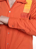 Vintage Construction Shirt w/ Reflective Tape