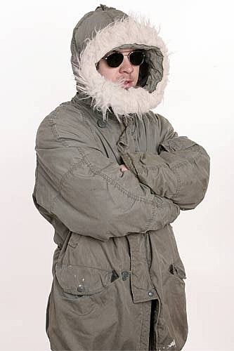 Vintage US GI Military N3B Arctic Snorkel Parka with Fur Trim Hood