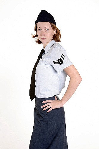 Women's US Air Force 3 Piece Dress Costume Near New / Small
