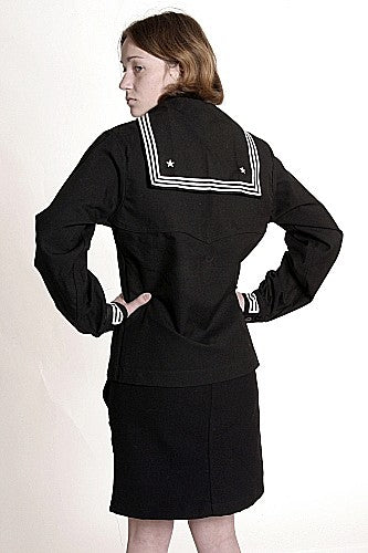 Women's Vintage US Navy 2 Piece Sailor Suit